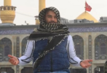 بارش شدید باران در کربلا در اولین جمعه رمضان؛ حضور پرشور زائران با وجود شرایط با وجود شرایط نامساعد آب و هوایی