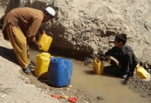 بحران دسترسی به آب پاک در افغانستان؛ میلیون‌ها نفر در معرض خطر