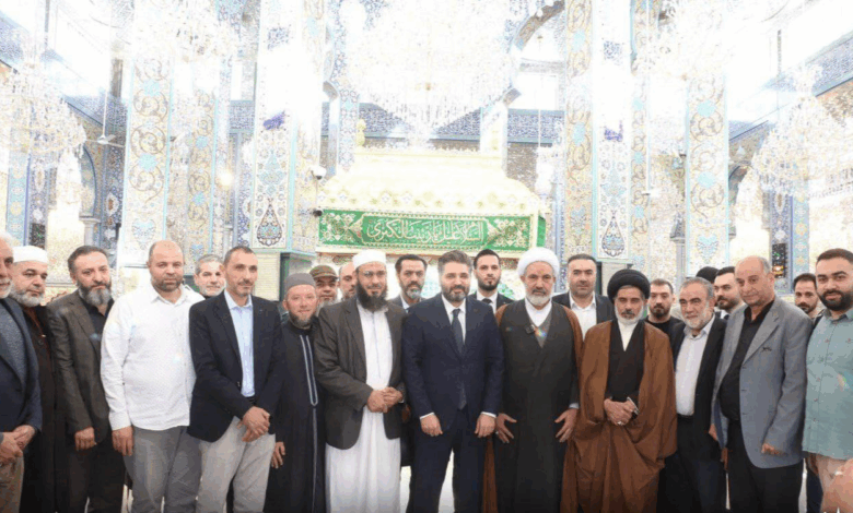 بازدید وزیر فرهنگ سوریه از حرم حضرت زینب علیهاالسلام به مناسبت عیدُ الجَلاء