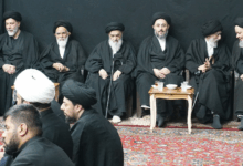 مراسم سوگواری شهادت حضرت امام جعفر صادق علیه السلام در بیت آیت الله العظمی شیرازی دام در قم