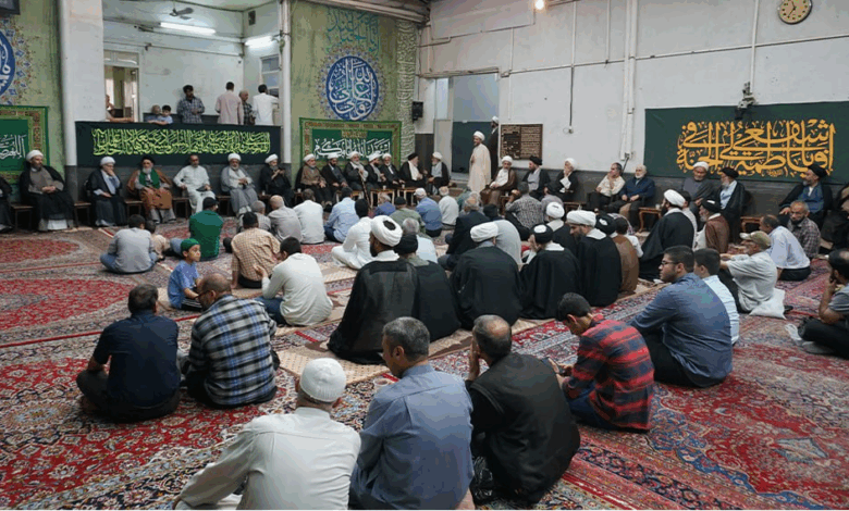 گرامیداشت خجسته سالروز ولادت حضرت امام رضا علیهالسلام در بیت آیتالله العظمی شیرازی