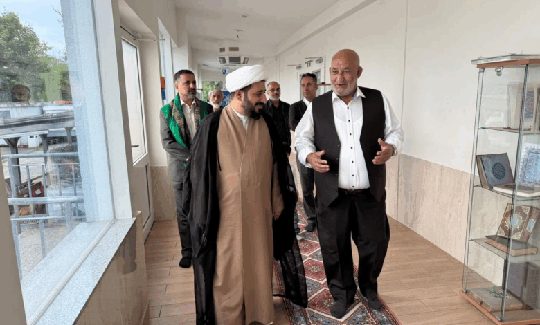 بازدید مدیران رسانهای امام حسین علیهالسلام از مرکز امام سجاد علیهالسلام در فرانکفورت