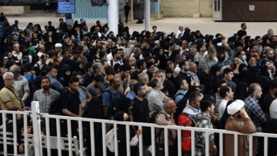 ورود پرشور زائران ایرانی از مرز مهران برای شرکت در مراسم عرفه
