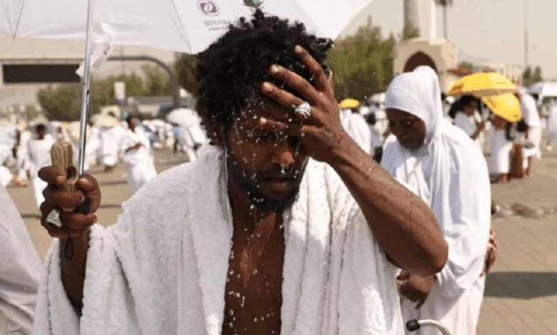 افزایش دما و ثبت موارد گرمازدگی در میان حجاج در عربستان