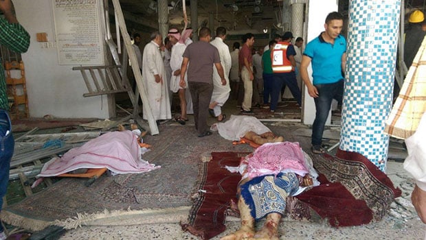 تصویر خبر فورى : انفجار تروريستى در مسجد امام على عليه السلام در شرق عربستان سعودى