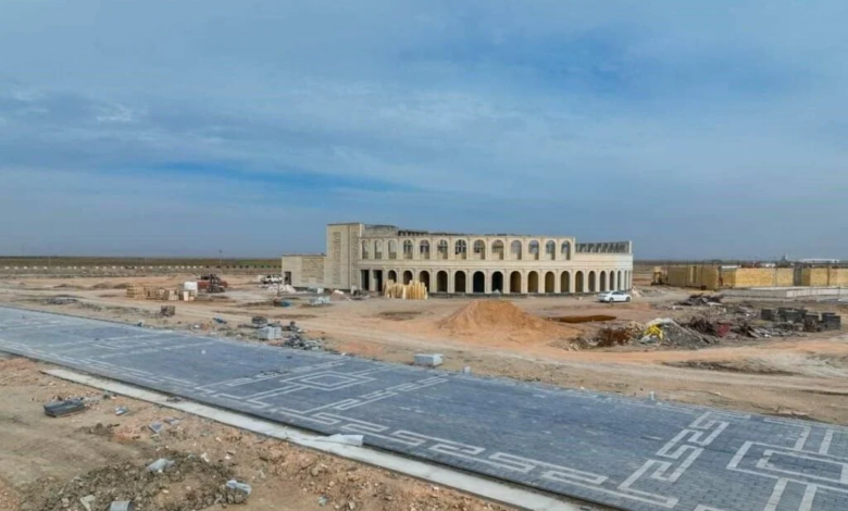 Irak'ın Zikar Vilayetinde İbrahim Nebi Kilisesi İnşaatı