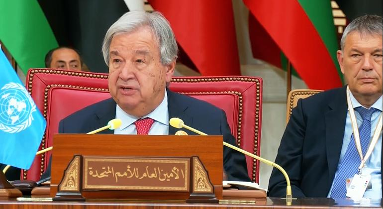 Guterres: İki Devletli Çözüm Uluslararası Toplumun Çıkarınadır