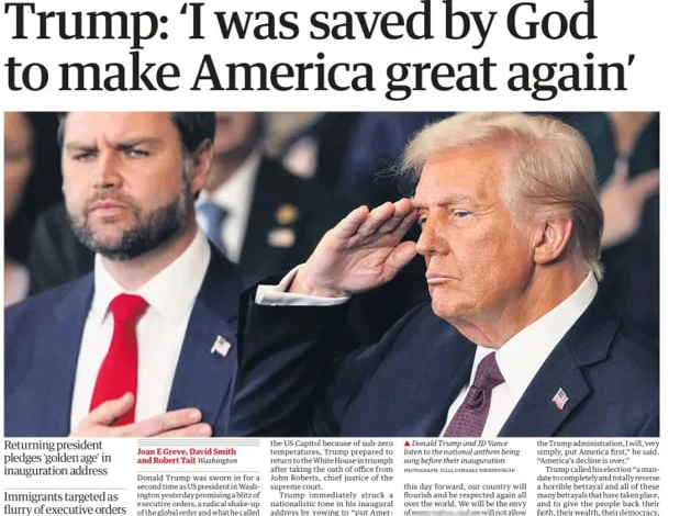 The Guardian: Trump'ın Dönüşü Amerikan Demokrasisi ve Küresel Düzen İçin Bir Tehdit