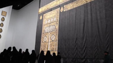 Cidde İslam Sanatları Bienali'nde Kabe Perdesi Sergisi