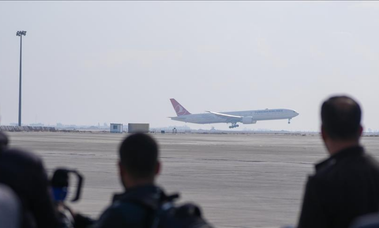 Türkiye Şam Havalimanının Yeniden İnşasına Başladı