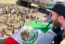 Los Angeles Sakinleri Trump'ın Göç Politikalarına Karşı Protesto Düzenledi