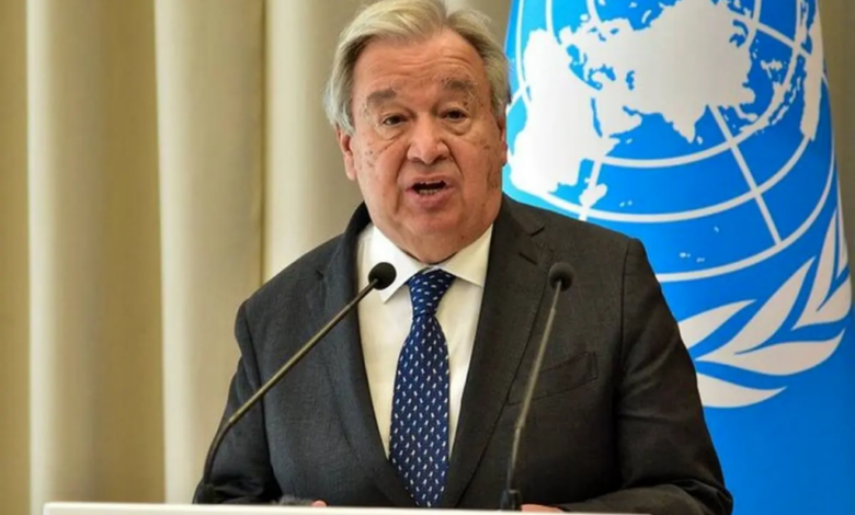 Guterres, Bağımsız Bir Filistin Devletinin Kurulmasını Vurguladı