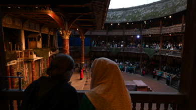 Londra'daki Shakespeare's Globe Tiyatrosu'nda Ramazan İftarı